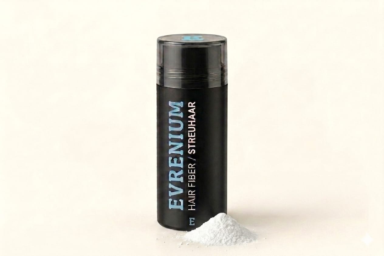 EVRENIUM™ Premium Schütthaar – Für sichtbar dichteres Haar in Sekunden